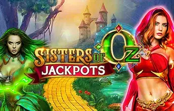 Sisters of Oz Jackpots slot artwork