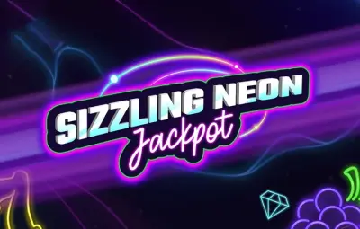 Sizzling Neon Jackpot slot artwork