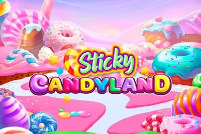 Sticky Candyland slot artwork