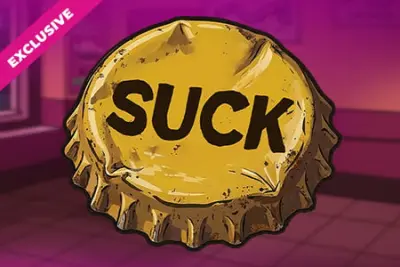 Suck slot artwork