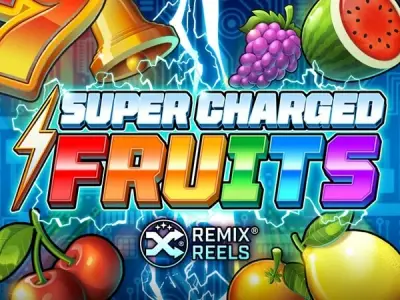 Super Charged Fruits slot artwork