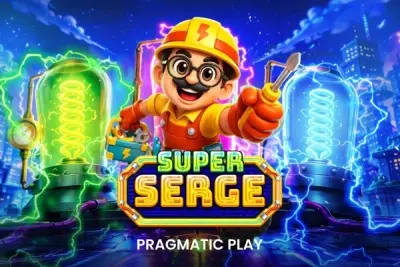 Super Serge slot artwork