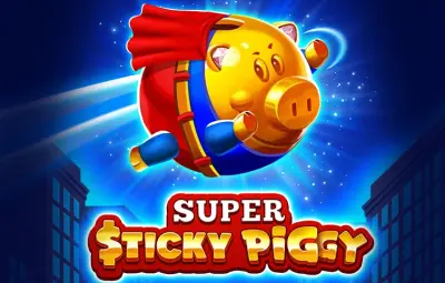 Super Sticky Piggy slot artwork