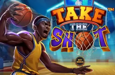 Take The Shot slot artwork