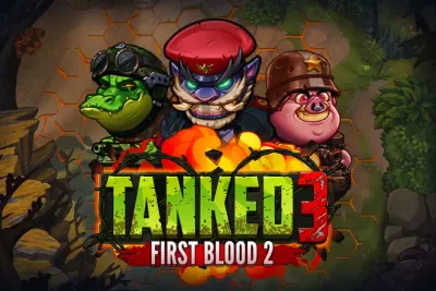 Tanked 3: First Blood 2 slot artwork
