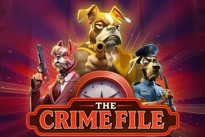 The Crime File slot artwork