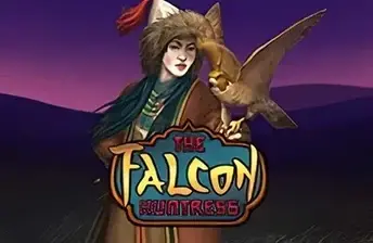 The Falcon Huntress slot artwork