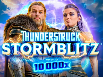Thunderstruck Stormblitz slot artwork