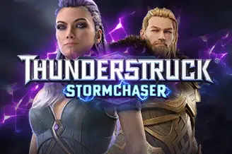 Thunderstruck Stormchaser slot artwork