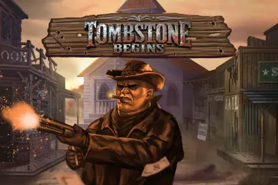 Tombstone Begins slot artwork