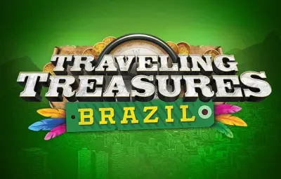 Traveling Treasures Brazil slot artwork