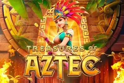 Treasures of Aztec slot artwork