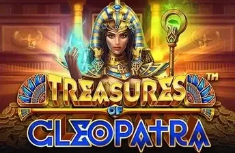 Treasures of Cleopatra slot artwork