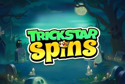 Trickstar Spins slot artwork