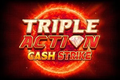 Triple Action Cash Strike slot artwork