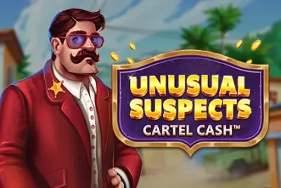 Unusual Suspects Cartel Cash slot artwork
