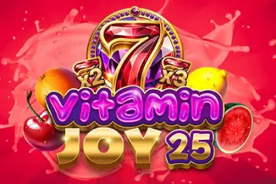 Vitamin Joy 25 slot artwork