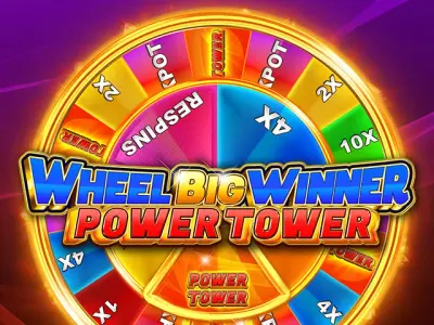 Wheel Big Winner Power Tower slot artwork
