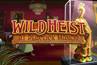 Wild Heist at Peacock Manor slot artwork