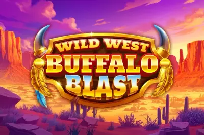 Wild West Buffalo Blast slot artwork