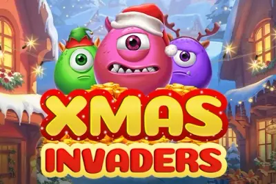 Xmas Invaders slot artwork