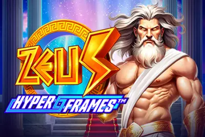 Zeus Hyper Frames slot artwork