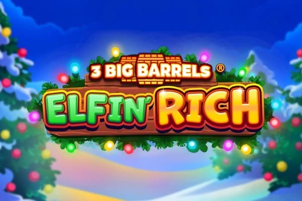 3 Big Barrels Elfin' Rich by Koala Games