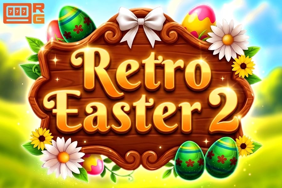 Retro Easter 2 slot artwork