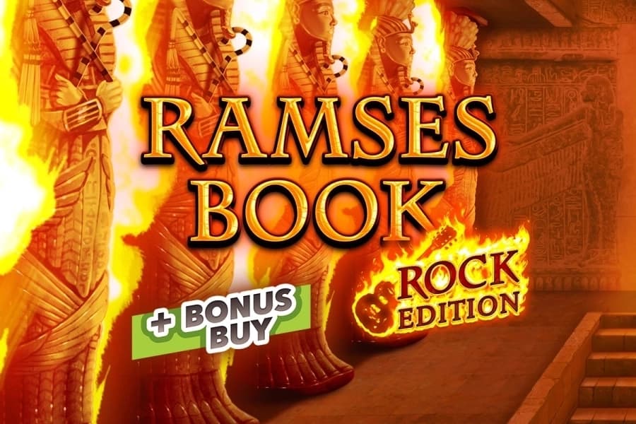 Ramses Book Rock Edition by Gamomat