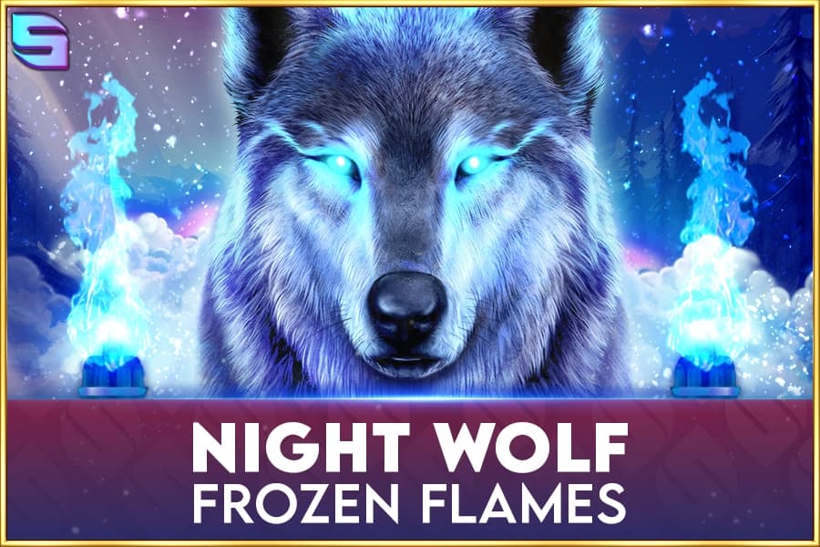 Night Wolf - Frozen Flames by Spinomenal