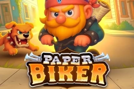 Paper Biker by Bullshark Games